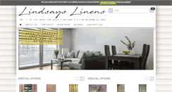 Desktop Screenshot of lindsayslinens.co.uk